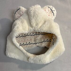 ⭐️ Pehr Cozy Cream Bear Ear Hat for Kids